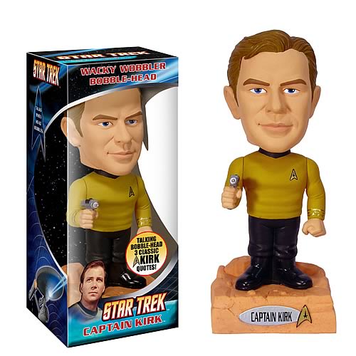 Star Trek Captain Kirk Talking Bobble Head
